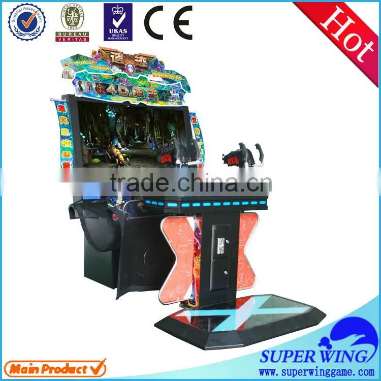 55"LCD X task simulator shooting gun game machine