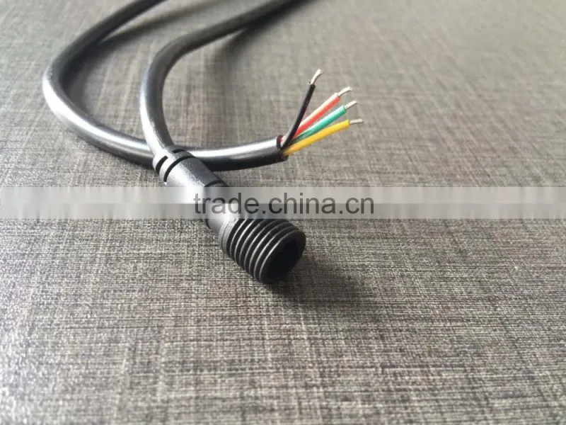 2 Pin/3 pin IP68 Waterproof Power Connector Cable with Male and Female