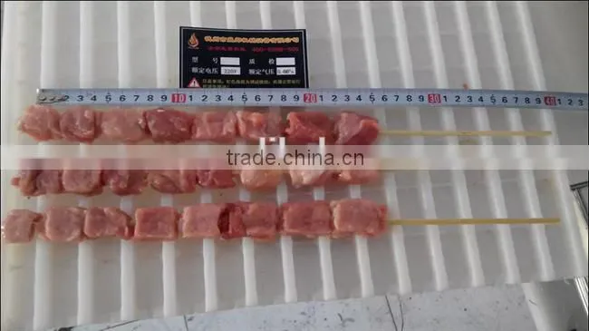 Stainless steel meat kebab machine/Manual skewer machine for sale