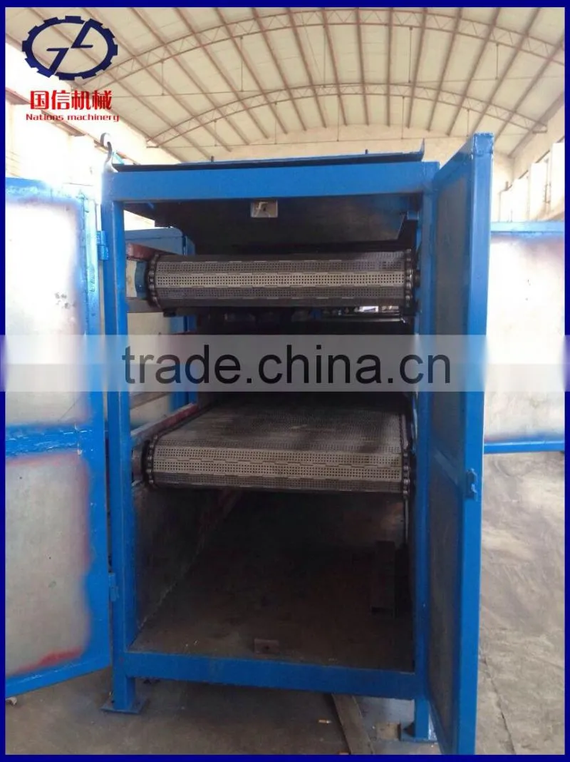 CE approved high quality mesh belt drying machine with best service