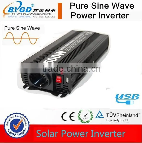 Pure sine wave inverter 12v to 220v 1500w power inverter