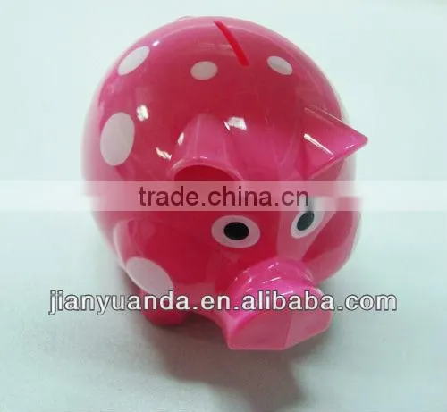 kids cheap plastic piggy banks&piggy bank&acrylic piggy bank
