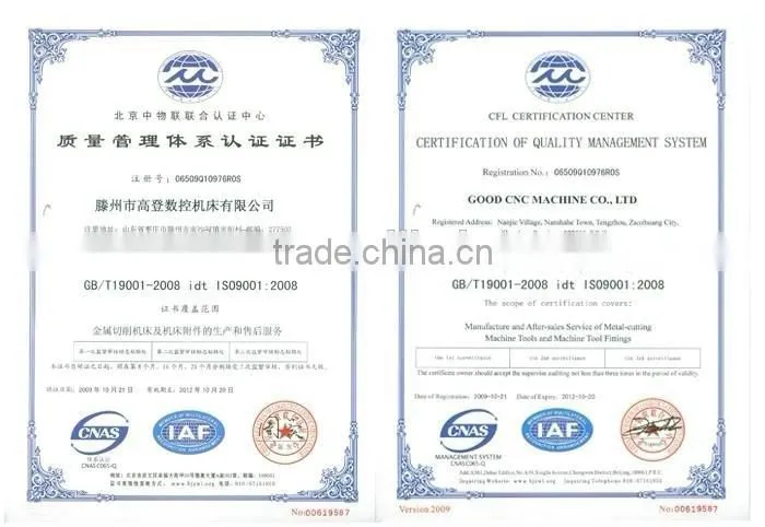 directly factory exporting competitive price GDC900 cnc machine center