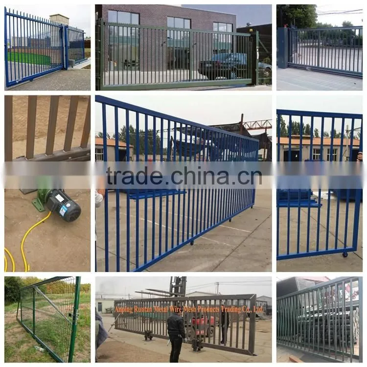 Hot dipped galvanized and pvc coated security 3D curved welded wire mesh fence