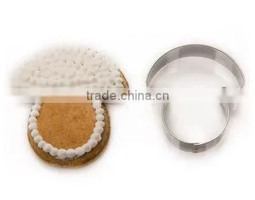 100% food grade different shapes stainless steel cookie cutter