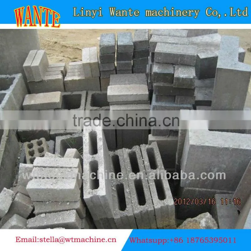 QT40-2 fly ash brick making machine manual