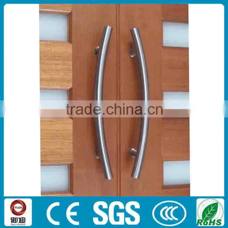 satin finishede stainess steel Door Pull handle