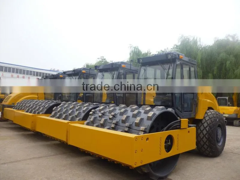 8T Full hydraulic double drive Road Roller with Cummins engine ,sheep foot for sale