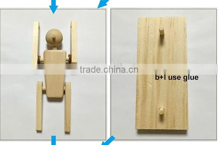 Wooden Gymnast Puzzle children educational toys