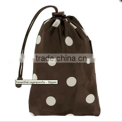Fashion portable spot rain poncho