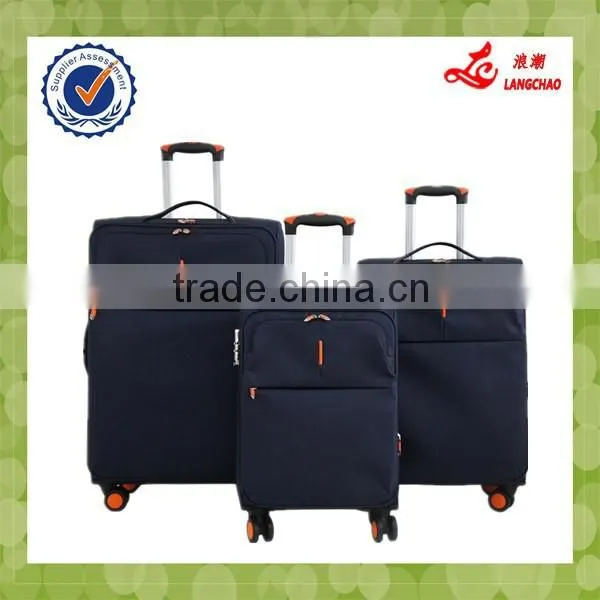 New material nylon four wheels travel luggage set travel luggage designer luggage sets
