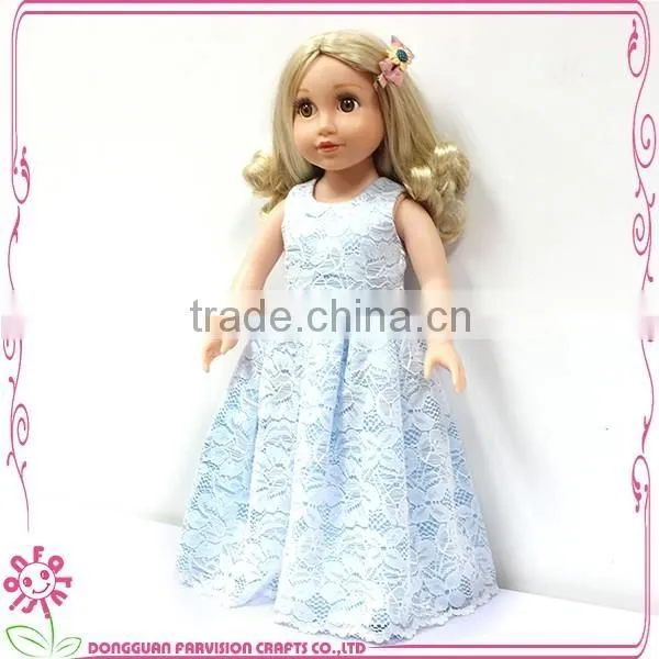 18 inch customized vinyl fashion doll