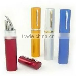 flatware set,foldable Stainless Steel Fork, Spoon and Chopstick with Metal Container