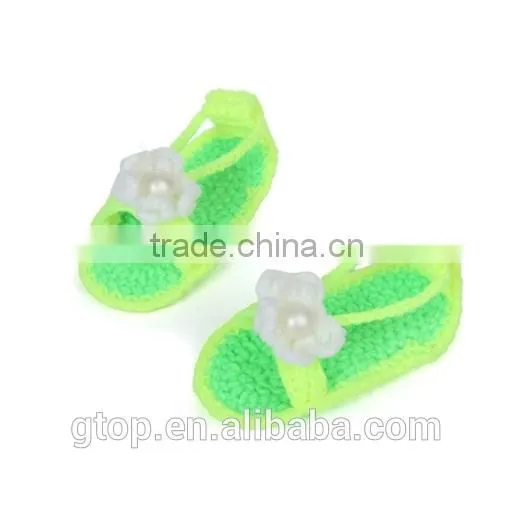 Wholesale Baby Handmade Crochet Shoes Supplier for 1-10 months old S-0035