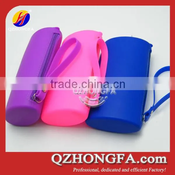 newest silicone euro coin case with zipper