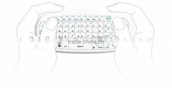 portable eboard with QWERTY Standard Keyboard