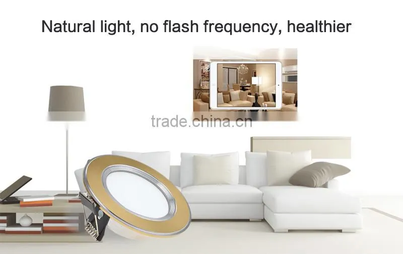 Zigbee SmartRoom downlight 1 phone Can control 200 Smart dimmable LED downlight