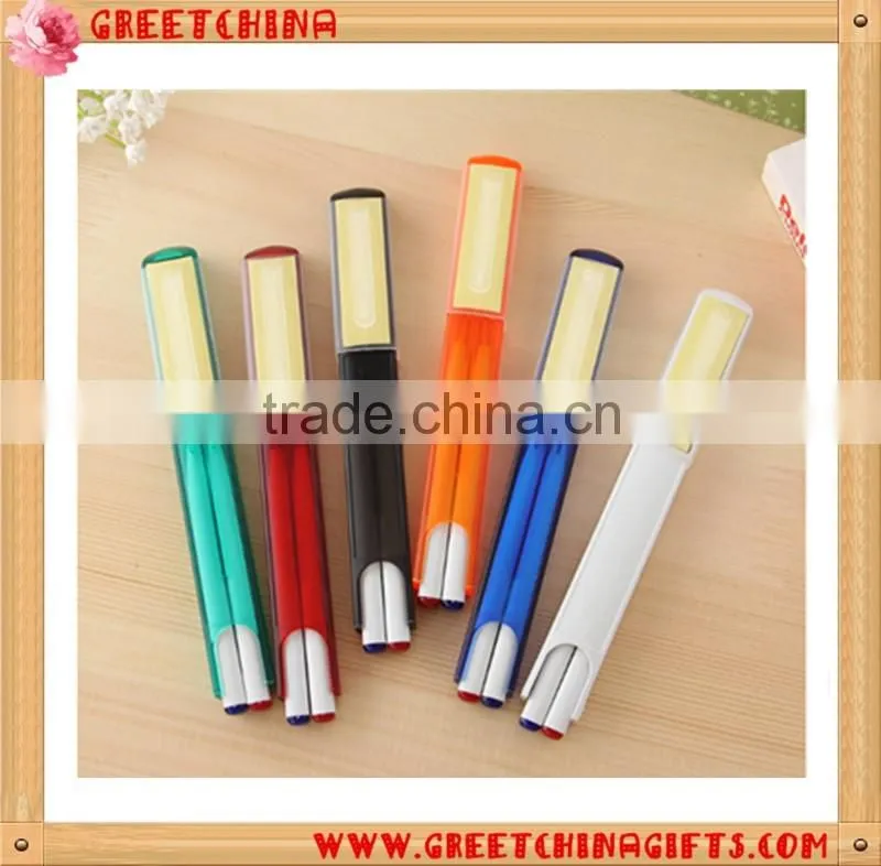Creative environmental protection plastic ballpoint pen