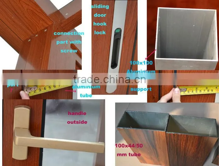 hot sell aluminum sunrooms glass houses made of glass