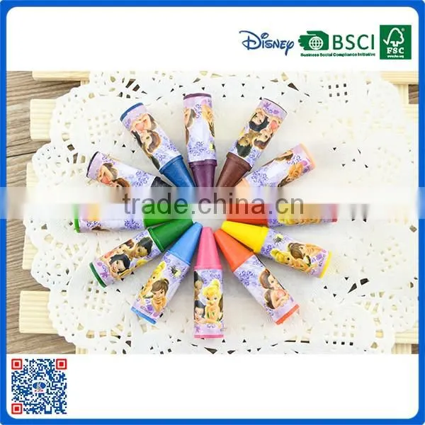 2016 new recyclable mini colorful crayon in sets for kids drawing