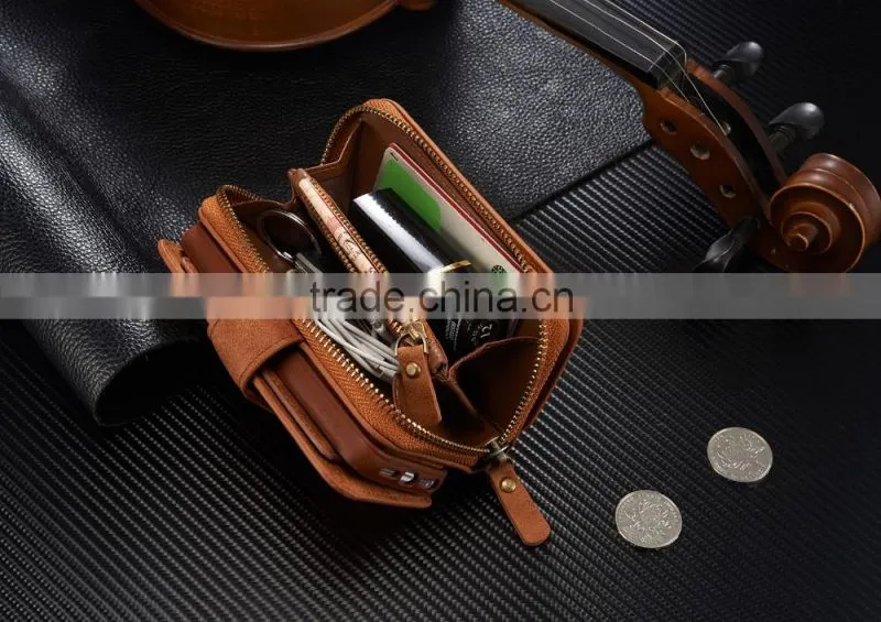 Factory supply attractive flip wallet case for iphone 5se