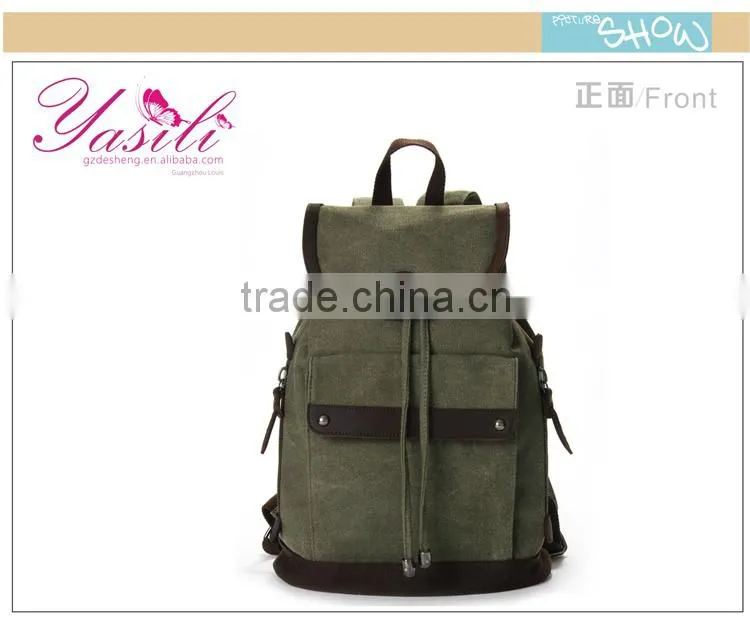 Best Selling!! Factory Sale blank canvas backpack