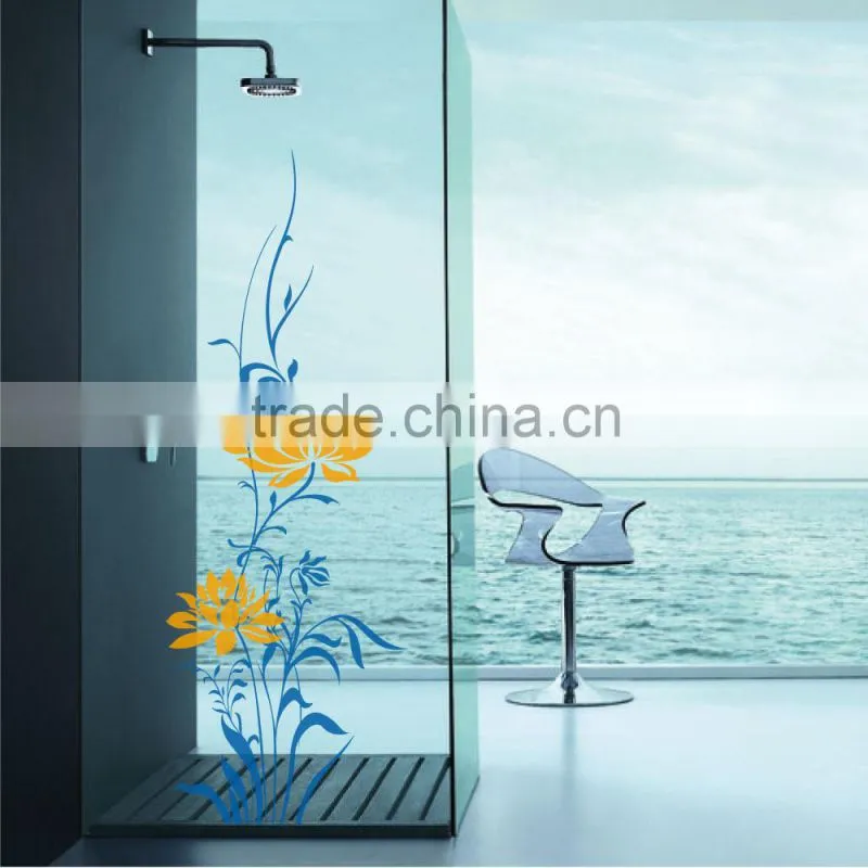 Custom glass sticker one way vision