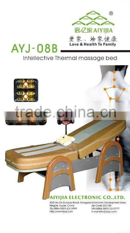 Theraphy jade massage bed