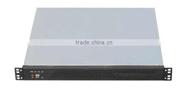 Stock Products Status 1U RACKMOUNT SERVER CASE TOP1U420C with fan and 1 preposed USB port