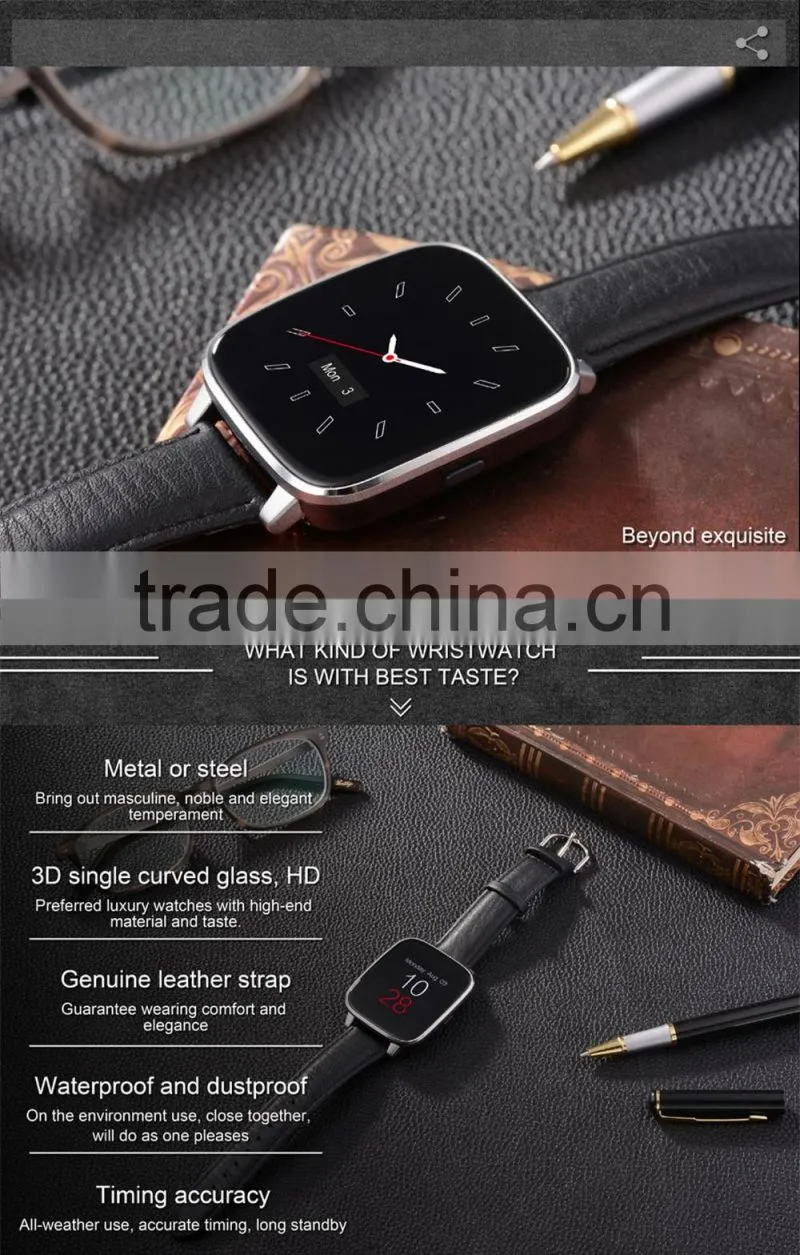 New Launch MTK2501 Untra-thin Design Sport Smart Watch 2015