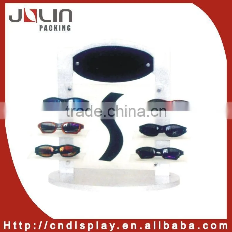 acrylic rotatable sunglasses display stand