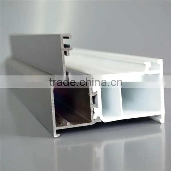 Aluminum extrusion profile with upvc windows