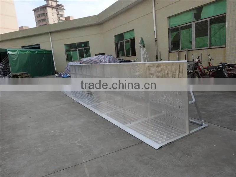 powder coated welded crowd control barrier,expandable fence expandable barrier