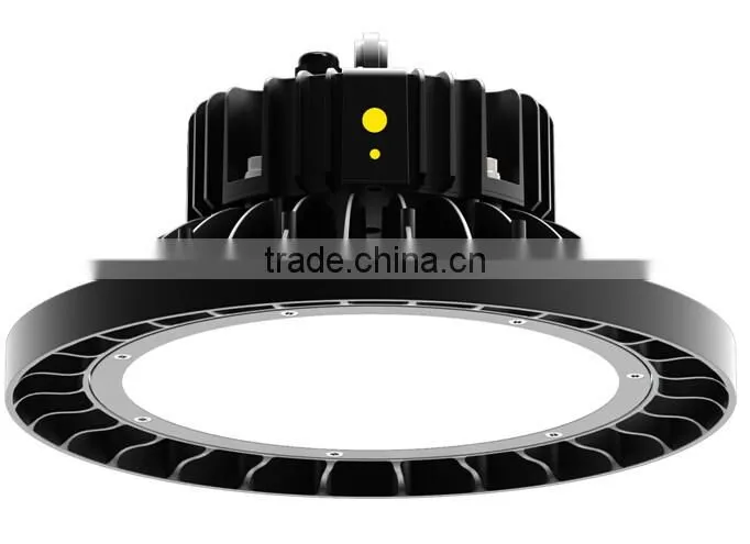 2016 new product 200W LED Highbay Cast Aluminm 3 years warranty round black high bay