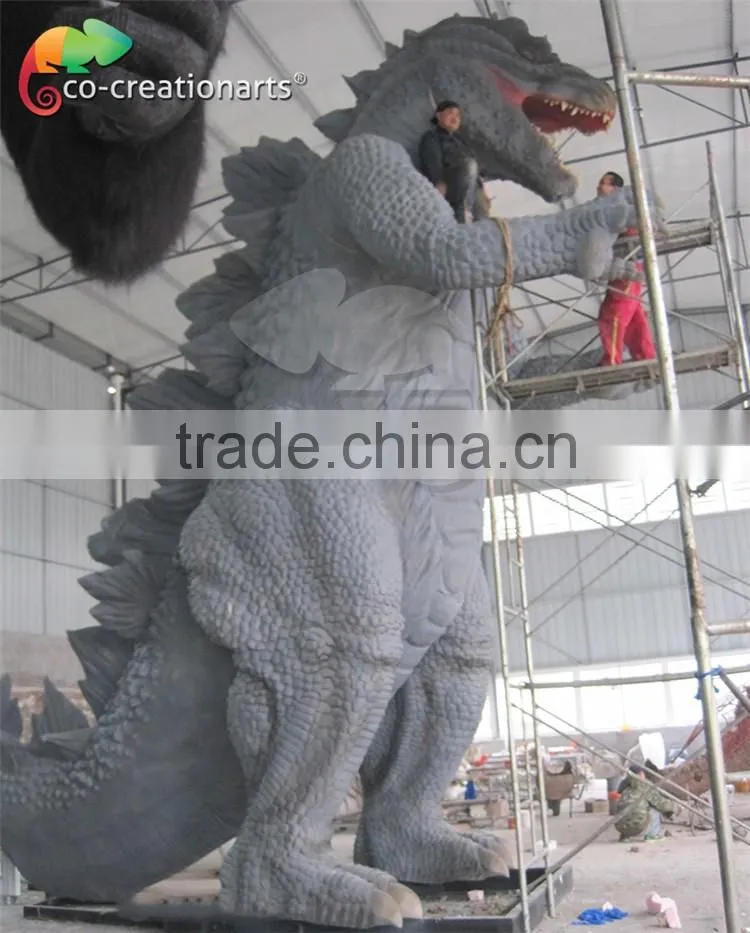 High simulation monster large rubber animals