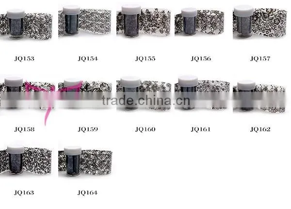 New fashion lace nail transfer foil,Moglad nail art star transfer foil design