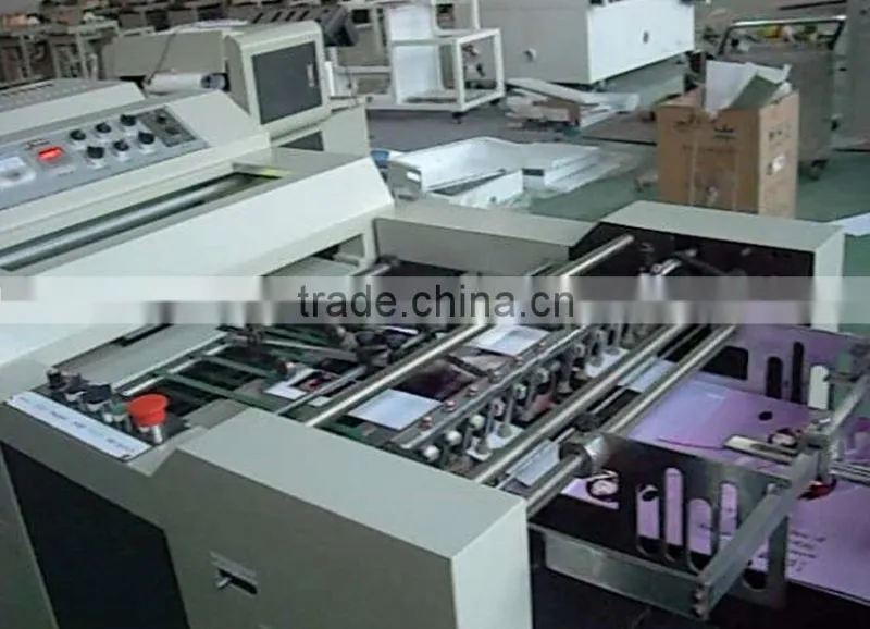 double100 Automatic paper feeder UV coating machine 18"