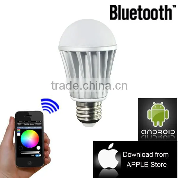 Econova Smart WiFi led light bulb speaker on the go