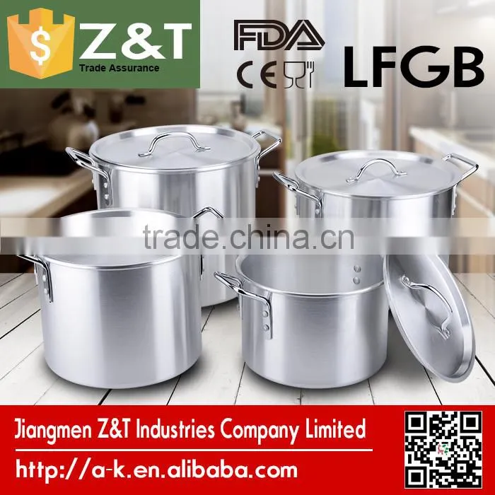 Trade assurance Aluminium stock pot commercial