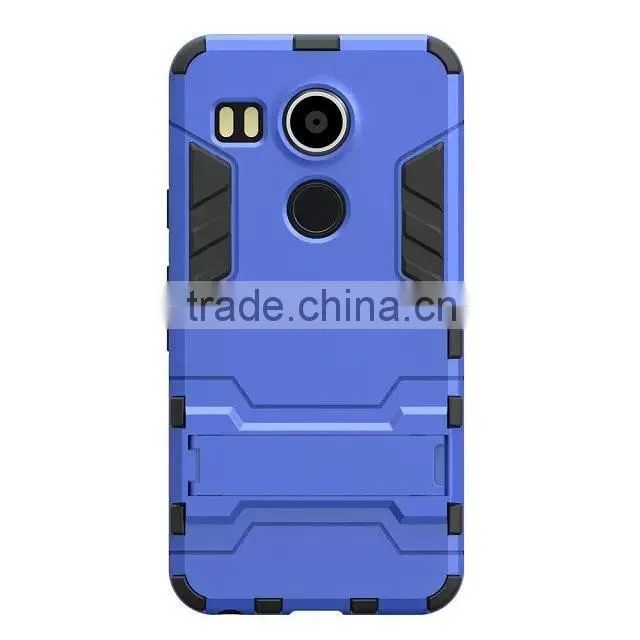 2 In 1 TPU+PC case with stand, Armor stand phone case for LG Nexus5X