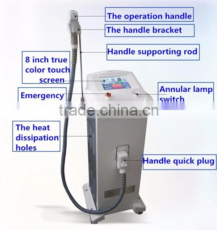 Medical 808nm vacuum slimming machine Hair Removal Machine