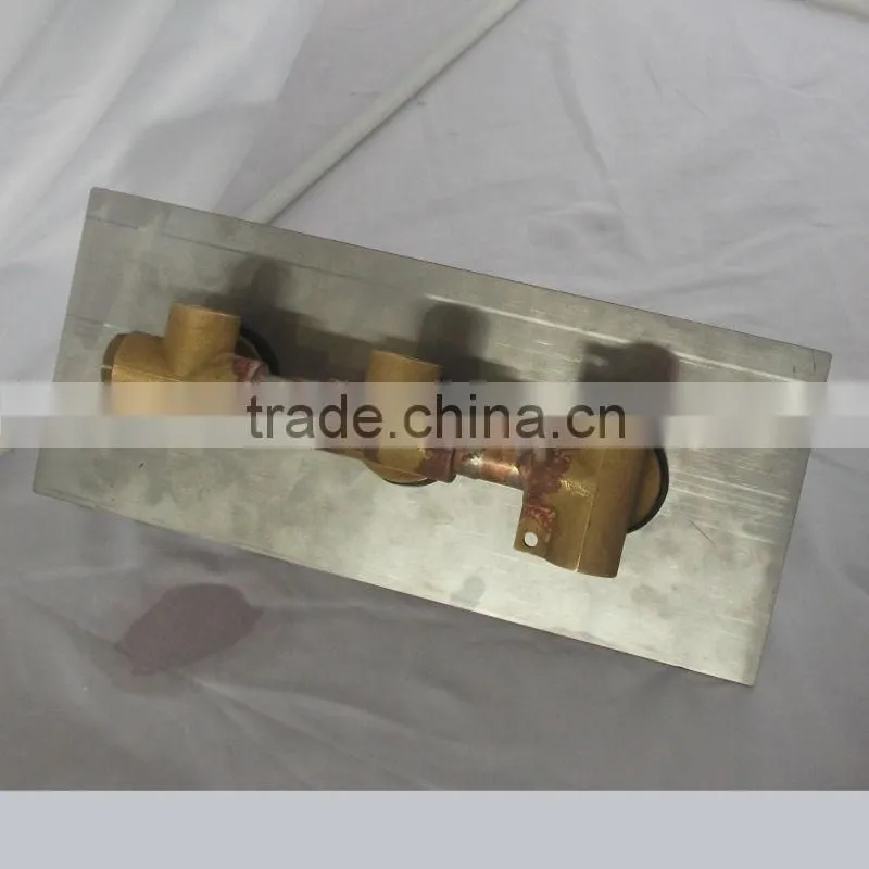 hot and cold water shower valve for conceal shower