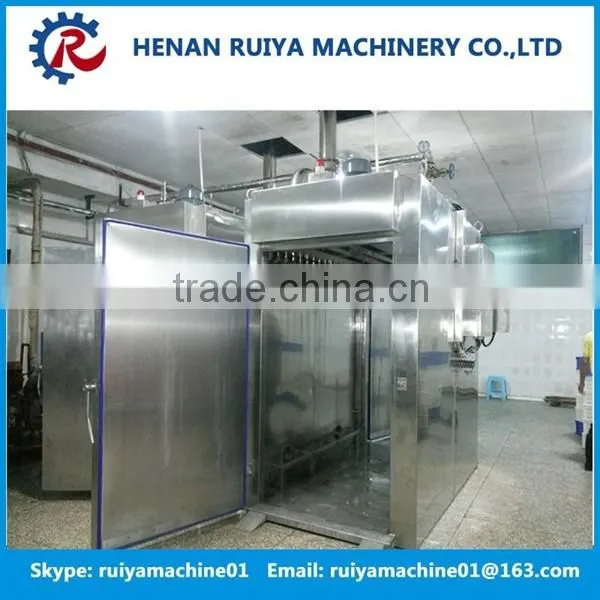 newest automati fish smoking house/ meat smoking machine for sale