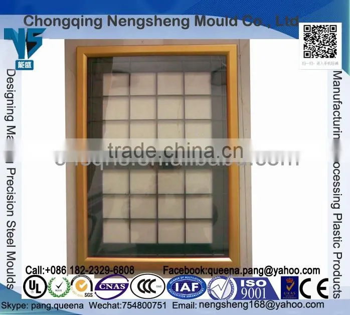 Plastic Poster frame, Plastic a4 size photo frame, Golden Plastic Snap Frame
