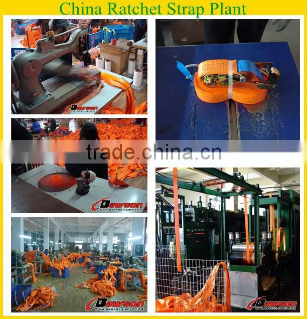 High tensile strap ratchet tie down and cargo lashing belt