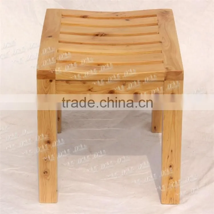 Good quality wooden stool shoes stool