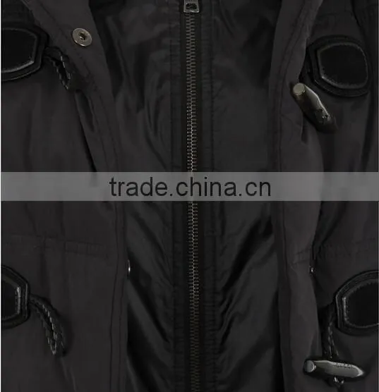short style black womens down jacket with bomber winter season