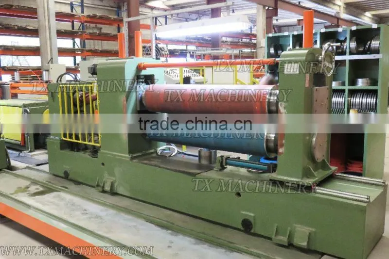 Automatic shearing slitting line