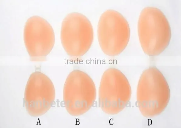 Eco-friendly,Odorless,Silicone beautiful bra sexy bra design with A,B,C and D size for choosing