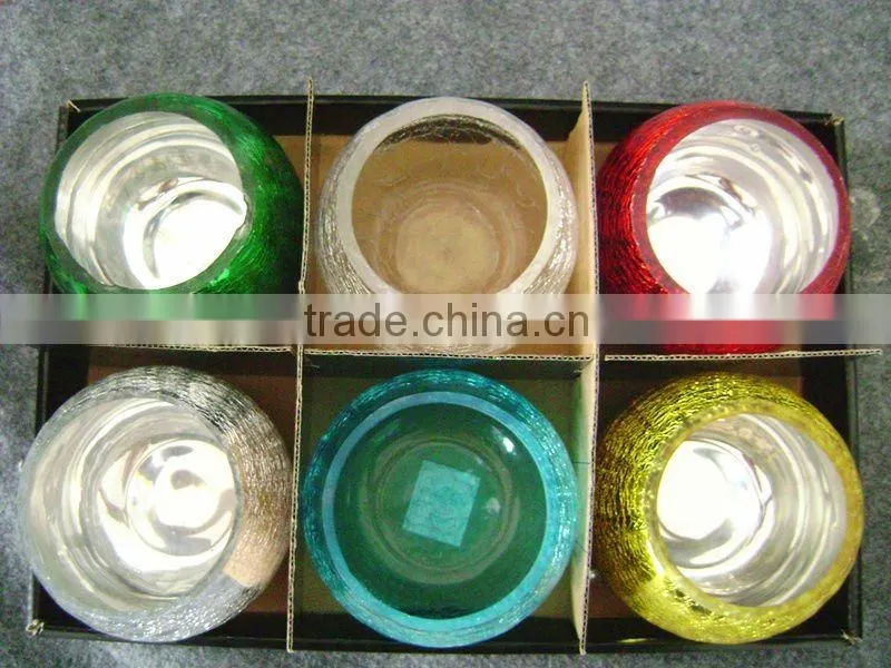 electroplating crackle glass ball